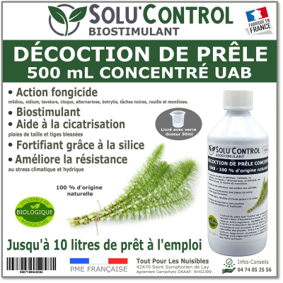 Solu'control Décoction de Prêle UAB 500ml