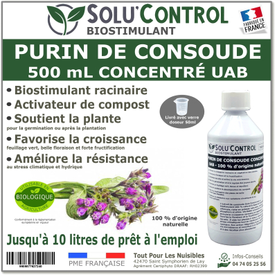 Solu'control Purin de Consoude naturel UAB 500ml