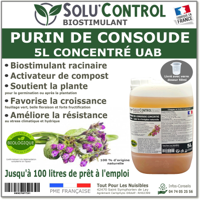 Solu'control Purin de Consoude naturel UAB 5L