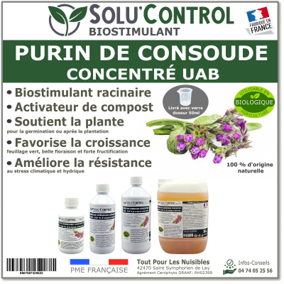 Purin de Consoude Solu’Control – Concentré UAB