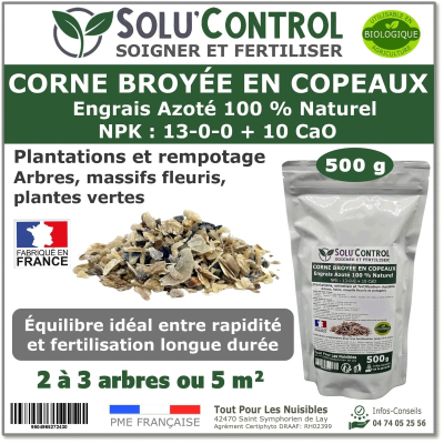 500 g de Corne Broyée