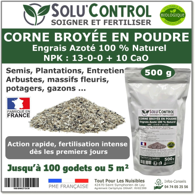 500 g de Corne Broyée