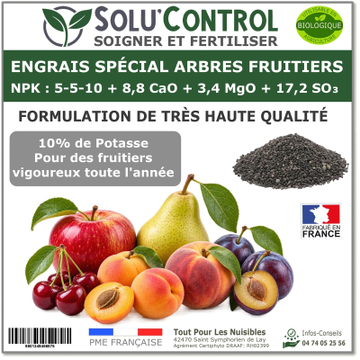 Engrais Arbres Fruitiers SOLU'CONTROL