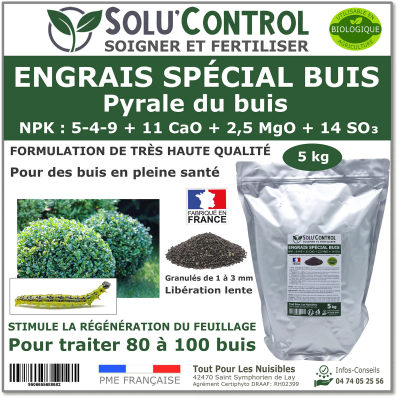 Engrais Buis SOLU'CONTROL - 5kg