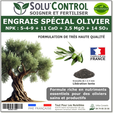Engrais Olivier SOLU'CONTROL