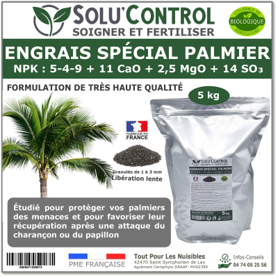 Engrais Palmier SOLU'CONTROL - 5kg