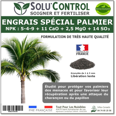 Sachet Engrais Palmier SOLU'CONTROL