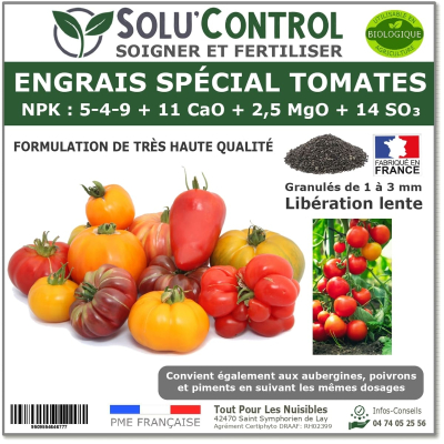 Engrais Tomate SOLU'CONTROL