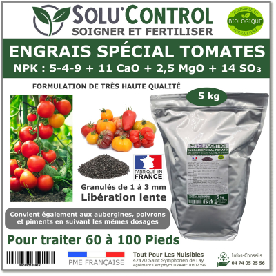 Engrais tomates SOLU'CONTROL - 5kg