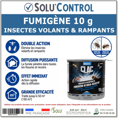 Insecticide fumigène 10g