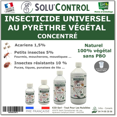 Insecticide Végétal 4J Concentré