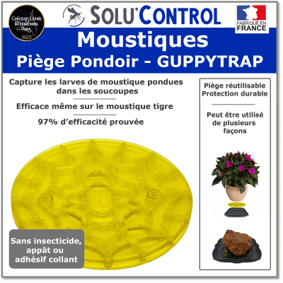 Gamme Guppy Trap - Piège larve moustiques